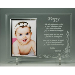 Cadre Photo Papy – (Cadeau Papy Baptême & Communion)