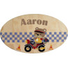 Plaque de Porte en bois personnalisée pour une Chambre d'enfant - Le prénom de la plaque en bois est personnalisable - cadeau