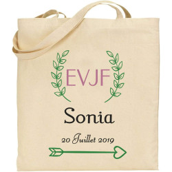 Tote Bag EVJF Personnalisé – Cadeau souvenir original Enterrement de Vie de Jeune Fille pour une journée réussie entre copine