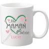 Gravure Events Mug personnalisé Maman – Ma Maman Chérie – Cadeau d'anniversaire, noël, fête des mères – Mug 68