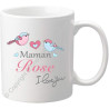 Gravure Events Mug personnalisé Maman – Cadeau d'anniversaire, noël, fête des mères – Mug 71