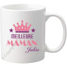 Gravure Events Mug personnalisé Maman – Meilleure Maman – Cadeau d'anniversaire, noël, fête des mères – Mug 70