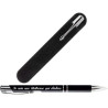 Gravure Events Stylo gravé pour la Maîtresse de votre enfant + Pochette Velours - Cadeau Maîtresse d'école (Je suis une