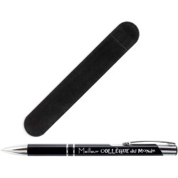 Stylo Meilleur Collègue du Monde + pochette Cadeau
