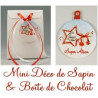 Boite de Chocolat & Déco de Sapin Joyeux Noël Super ATSEM – Cadeau de Noël