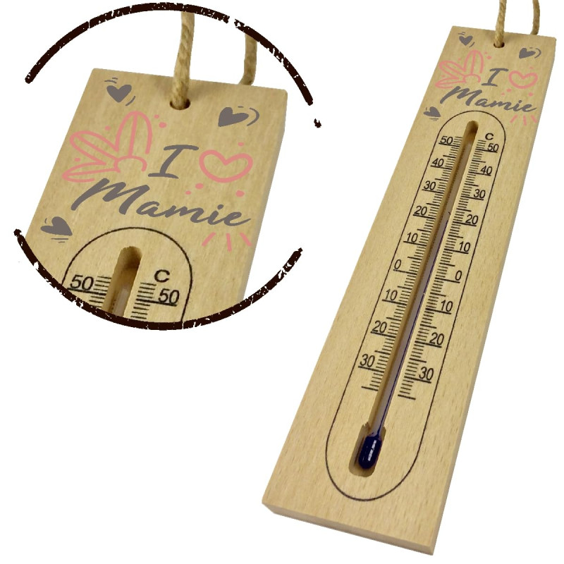 Gravure Events Thermomètre pour Mamie (Modèle 11)