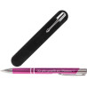 Stylo Violet gravé La plus gentille des Mamans accompagné de sa pochette velours – cadeau fête des mères, anniversaire, noël