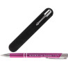 Stylo Violet Nounou gravure Nounou qui déchire avec sa Pochette velours - Cadeau original pour Nounou, pour la fête des