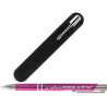Stylo Violet gravé La meilleure Maman du Monde accompagné de sa pochette velours – cadeau fête des mères, anniversaire, noël