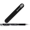 Stylo Je suis un Maître qui déchire avec sa Pochette Velours - Cadeau Maître d'école maternelle ou primaire instituteur