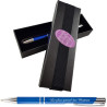 Stylo Le plus génial des Maîtres - stylo bleu gravé avec sa boite cadeau - Cadeau Maître d'école maternelle ou primaire