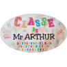 Gravure Events Plaque de Porte de Classe en bois personnalisée - Salle de Classe primaire ou maternelle – Cadeau de fin d'année