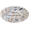 Gravure Events Plaque de Porte de Classe en bois personnalisée - Salle de Classe primaire ou maternelle – Cadeau de fin d'année