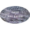 Gravure Events Plaque de Porte de Classe en bois personnalisée - Salle de Classe primaire ou maternelle – Cadeau de fin d'année