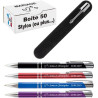 LOT de Stylos personnalisés pour un Mariage – Stylo à bille gravé avec le prénom des Mariés et la Date du Mariage. Un cadeau