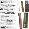 Cudeman - Couteau Pliant Personnalisé avec Prénom Gravé par Gravure Events - Cadeau pour Homme ou Femme : Fête des Pères, Papa
