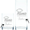 Vase personnalisé Mamie - Un Excellent Cadeau pour la fête des Grands mères - Ma Super Mamie Mod.5