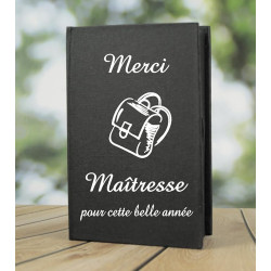 BLOC NOTE pour la Maîtresse d'école de votre enfant – à offrir en fin d'année scolaire ou à Noël - une idée cadeau originale en