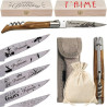 Gravure Events - Couteau personnalisé avec dessin et prénom gravé - Cadeau pour homme ou Femme : Saint Valentin, fête des