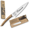 Claude Dozorme - Couteau de Cuisine Top Chef Maman - Couteau Découpe Personnalisé avec Prénom Gravé - Fabriqué en France
