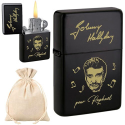 Gravure Events Cadeau Johnny Hallyday (Briquet)