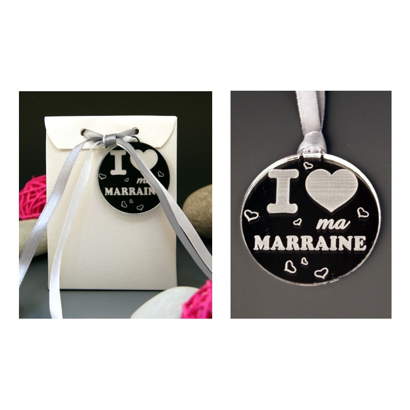 Boite de Chocolat I ♥ ma MARRAINE