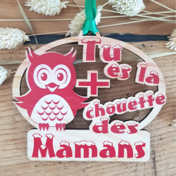 Gravure Events Décoration de Sapin - Cadeau de Noël Original pour Maman