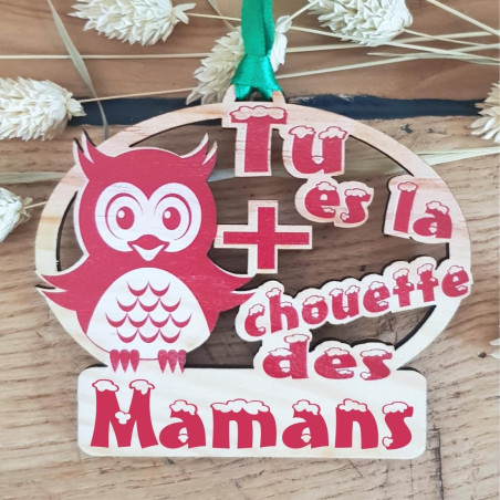 Gravure Events Décoration de Sapin - Cadeau de Noël Original pour Maman
