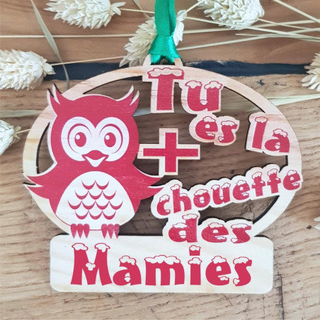 Gravure Events Décoration de Sapin - Cadeau de Noël Original pour Mamy