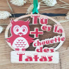 Gravure Events Décoration de Sapin - Cadeau de Noël Original pour Tata