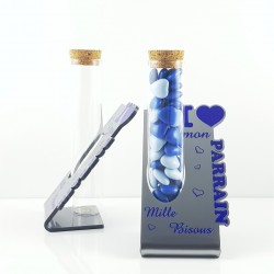 1 Soliflore Parrain BLEU