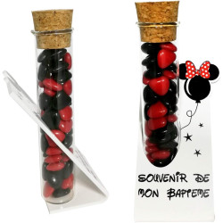 Soliflore Souvenir Baptême – Cadeau Baptême, Boite contenant à dragées – idéal pour une décoration de table thème Mickey Mouse