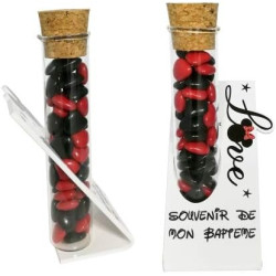 Soliflore Souvenir Baptême – Cadeau Baptême, Boite contenant à dragées – idéal pour une décoration de table thème Mickey Mouse