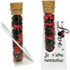 Soliflore Je t'aime Marraine – Cadeau Baptême, Boite contenant à dragées – idéal pour une décoration de table thème Mickey