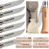 Gravure Events - Couteau Opinel n°8 personnalisé avec prénom gravé - Cadeau pour homme : fête des pères, papa, tonton, grands