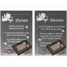 1 Poème Parrain + 1 Marraine - Ange - Baptême & Communion