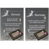 1 Poème Parrain + 1 Marraine - Fée - Baptême & Communion