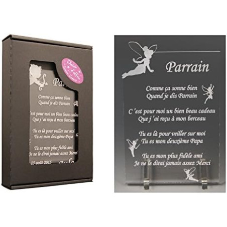 1 Poème Parrain – Fée (spécialiste des Cadeaux Parrain Marraine Baptême)