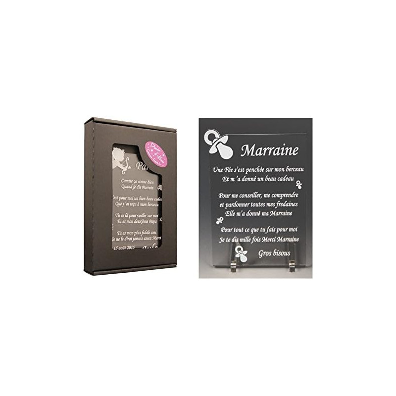 1 Poème Marraine – Tototte (spécialiste des Cadeaux Parrain Marraine Baptême)