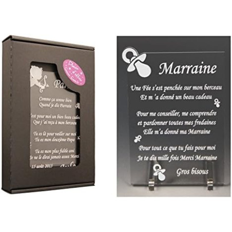 1 Poème Marraine – Tototte (spécialiste des Cadeaux Parrain Marraine Baptême)