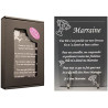 1 Poème Marraine – Calice (spécialiste des Cadeaux Parrain Marraine Baptême)