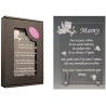 Gravure Events 1 Poème Mamy – Ange Cl (Cadeau pour la fête des Grands-mères, Noël, Baptême, Anniversaire de Mamie...)