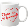 Mug - Veux tu m'épouser ? – Cadeau pour une demande en Mariage originale