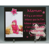 Gravure Events Cadre Photo Aimant pour Maman – (cadeau original pour la Fête des mères, Anniversaire, Noël, naissance...)