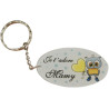 Porte Clef - Mamy je t'adore (Cadeau fête des grands mères, anniversaire, noël pour Mamie, annonce de naissance …)