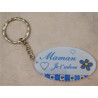 Gravure Events Porte Clef - Maman je t'adore (Cadeau Baptême, fête des mères, anniversaire, Noël …)