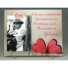 Gravure Events Cadre Photo Aimant - Saint Valentin - (Cadeau Original pour la Saint Valentin)