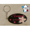 Porte Clef - Tonton je t'adore (oncle, Cadeau anniversaire, noël, annonce de naissance ...)