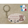 Porte Clef - Tonton je t'adore (Cadeau anniversaire, noël, annonce de naissance ...)