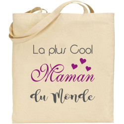 Tote Bag - Sac en Toile - Cadeau pour Maman - Cadeau pour la fête des Mères, Noël, Anniversaire (Sac 2)